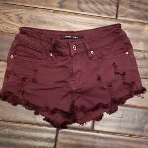 distress short